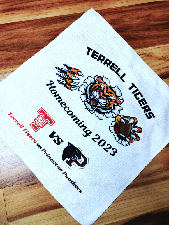 Terrell Tigers Homecoming Rally Towel